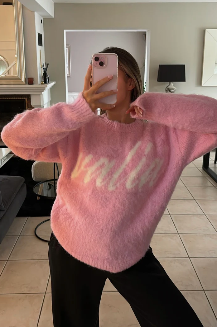 Pink Cozy Sweater